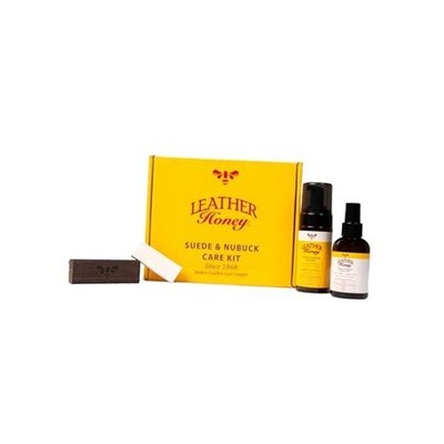  Suede & Nubuck Care Kit: Cleaner, Protector, Suede Brush & Eraser: Clean, 
