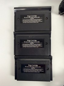 Two Sega Master System SMS Power Base Console Systems & Controller Bundle**READ*