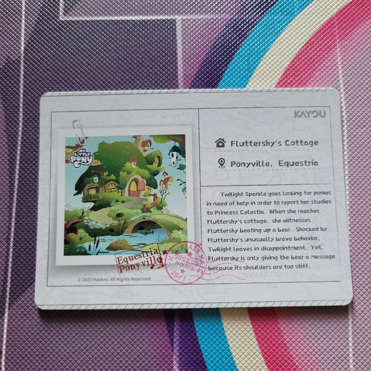 FME02-◇N-004 Kayou My Little Pony Card English ◇N Courtyard