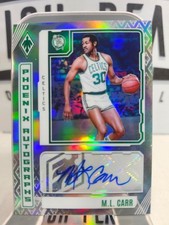 M.L. Carr 2023-24 Panini Phoenix Autographs Silver #PA-MLC - Boston Celtics