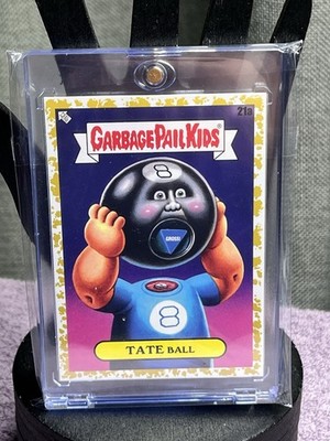 Gold Boarder GPK Card TATE Ball Serial Number Stamped New Mint Condition 41/50