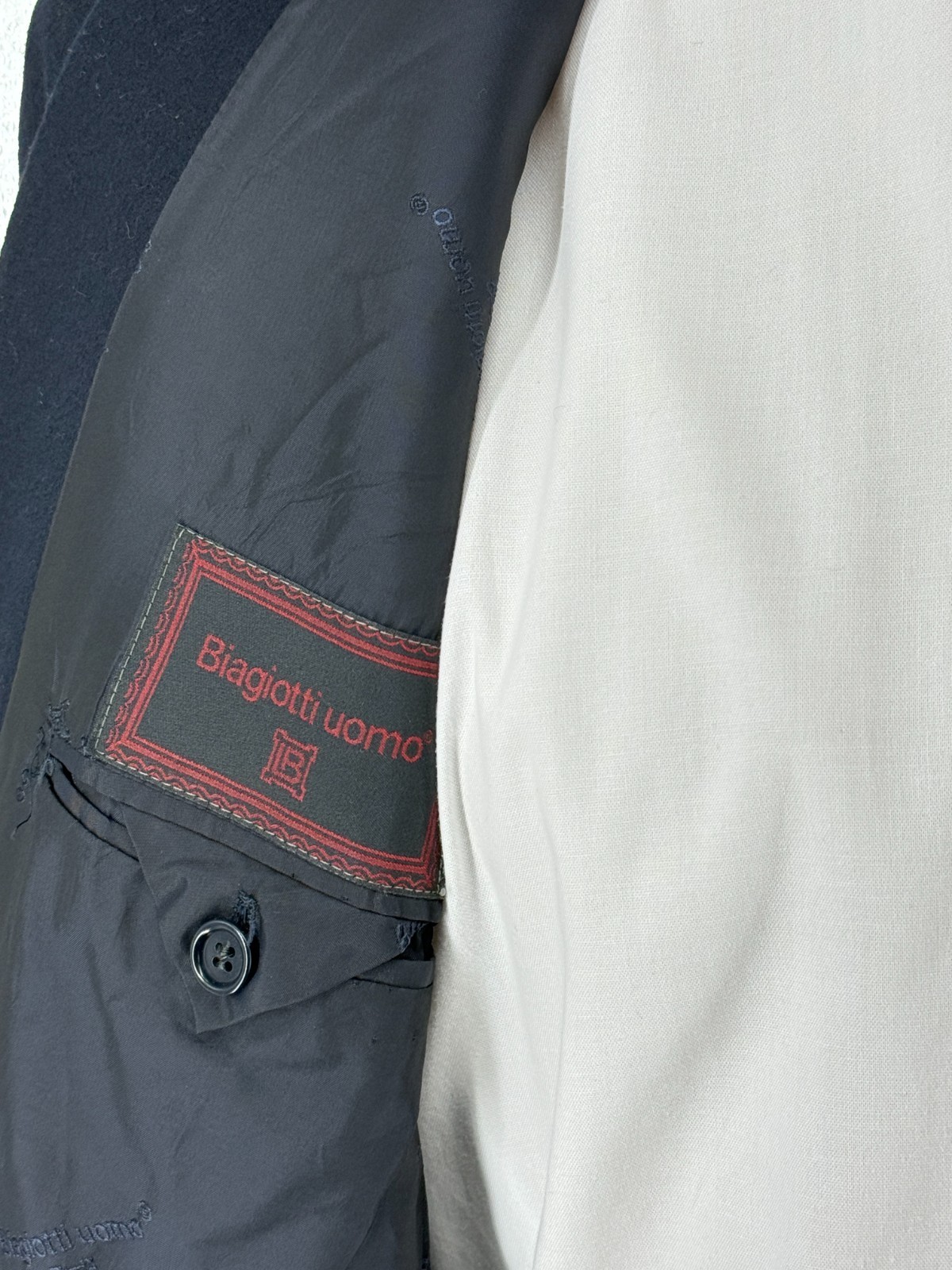 Biagiotti Uomo Men 75percent Wool Blazer Jacket EU50 US50 image 7