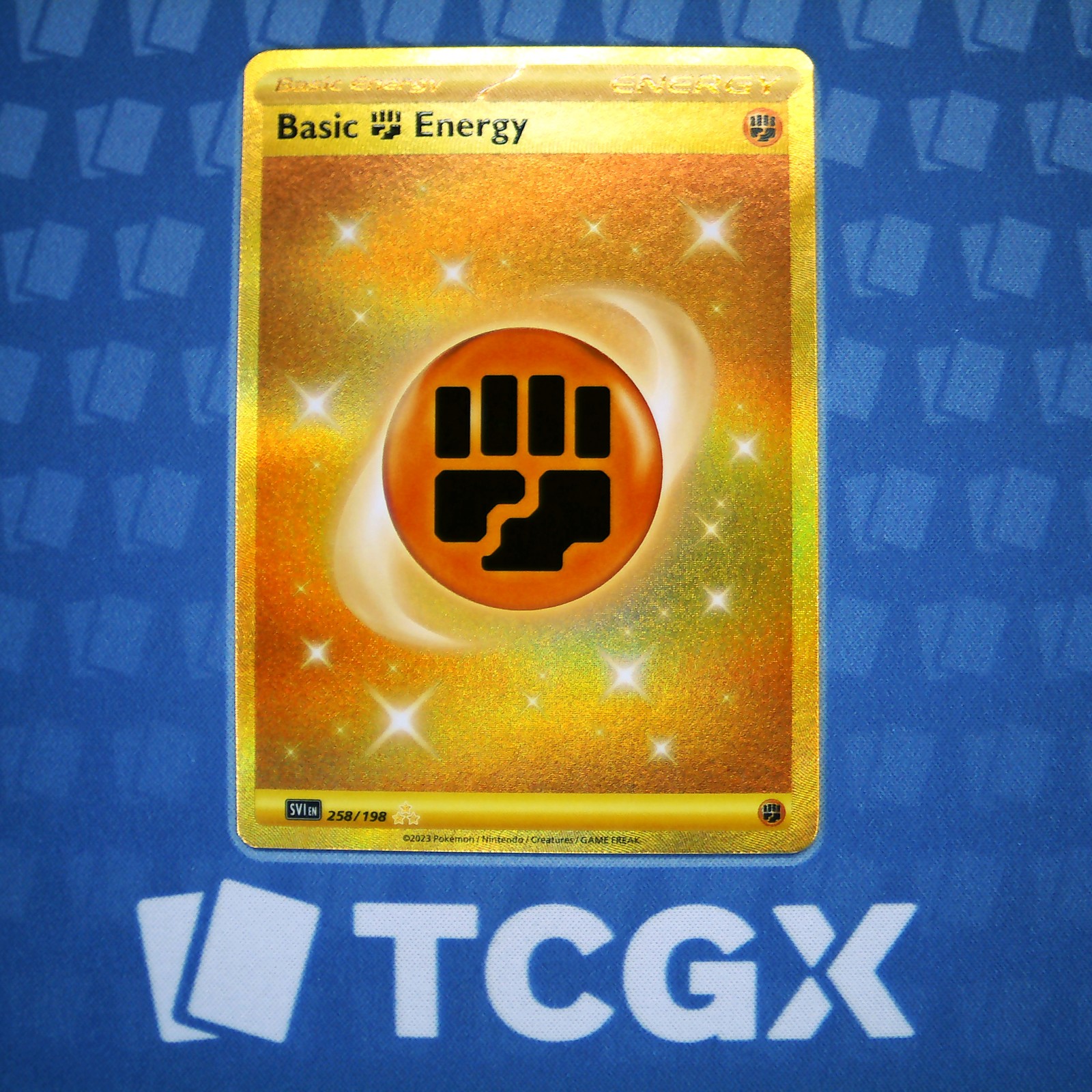 Pokemon - Basic Fighting Energy - 258/198 - SV01: Scarlet & Violet Base S NM