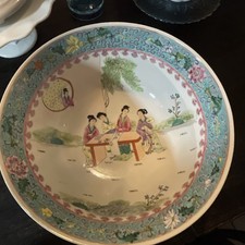 Antique Chinese Famille Rose Porcelain Bowl 12