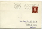 1937 11/2d DEFIN. GREAT BRITAIN KING GEORGE 6th PLAIN FDC CROYDON SLOGAN PMK VGC