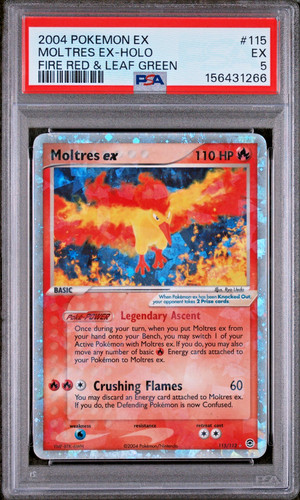 Moltres ex graded PSA 5 for sale on eBay