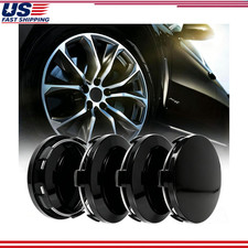 Wheel Center Caps Cover 60mm 2.36in X 2.2in X 0.57in Snap-in Universal Waterp