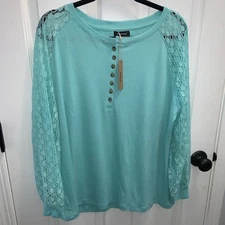 Minetom Long Sleeve Blouse Size XXL Women’s