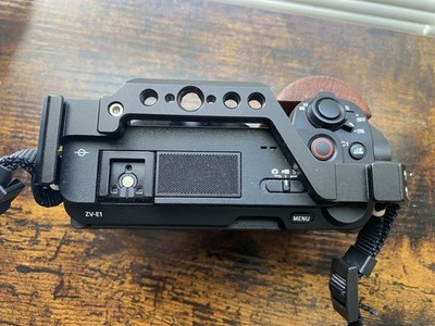 Sony ZV-E1 Full Frame 4K Camera Black + SmallRig Cage + NP-FZ100 + BC-QZ1
