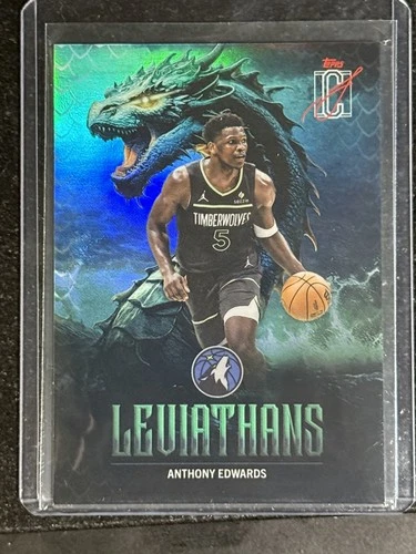 2025 Topps Signature Anthony Edwards Base (RAW)