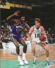 Former Boston Celtics Greats Dave Cowens / Robert Parish Autographed 8x10 BAS