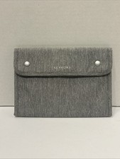 Gray Sephora Brush Bag With Magnetic Close
