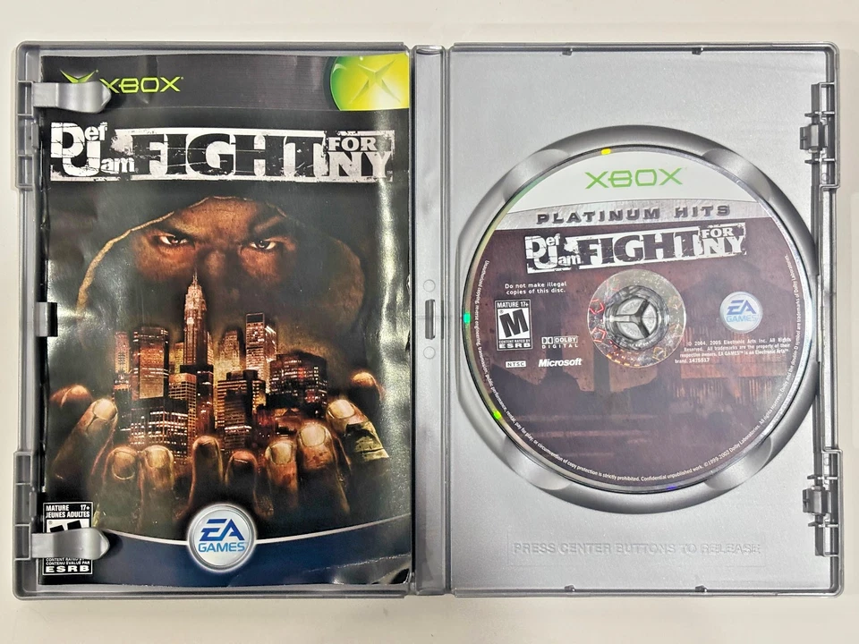 Def Jam: Fight for NY Microsoft Xbox Platinum Hits Edition – CIB - Rare! - Bild 2 von 4