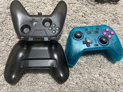 GameSir T4N Neon Blue Hall Effect Joys Wireless Controller For Switch PC iOS
