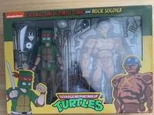 NECA Teenage Mutant Ninja Turtles  Crooked Ninja Turtle Gang & Rock Soldier New