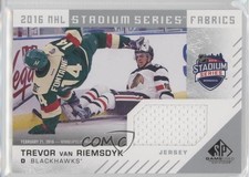 2016-17 SP Game Used Stadium Series Fabrics Chi vs Min Trevor van Riemsdyk y3r