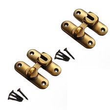 Zinc Alloy Door Latch For Frequent Use Areas Pre-drilled Holes Installation