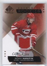 2015-16 SP Game-Used Authentic Rookies Copper Jersey /399 Noah Hanifin #170 0f8