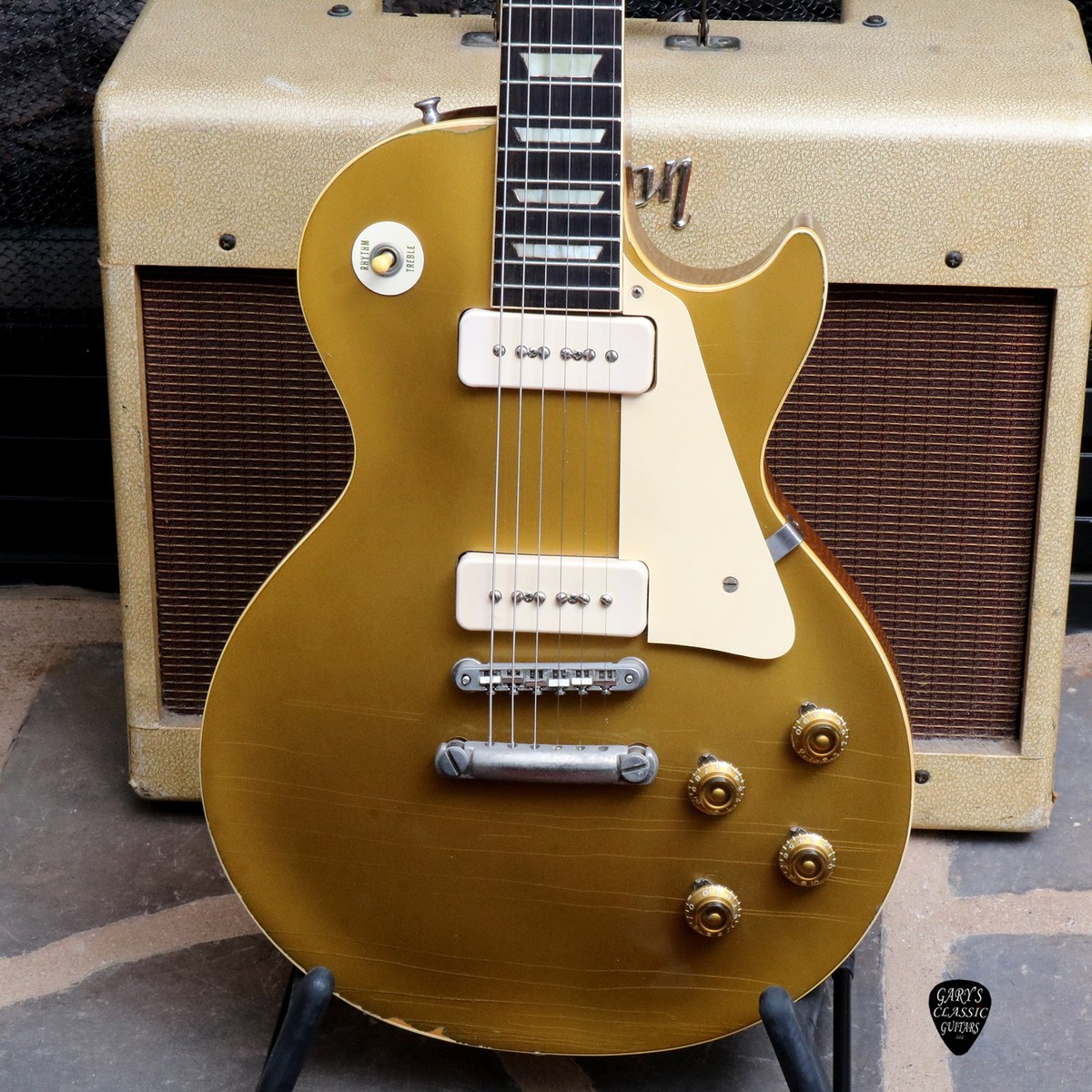 1955 Gibson Les Paul Standard, Goldtop Tune-o-matic | eBay