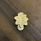 WWII  Vintage Military Major Oak Leaf, Uniform Insignia Pin