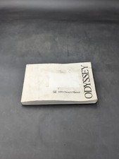 2000 Honda Odyssey Owners Operator Manual OEM 00 Free Shipping