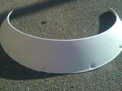 3 JDM Fender Flares Universal white fiberglass (4 pieces) NEW