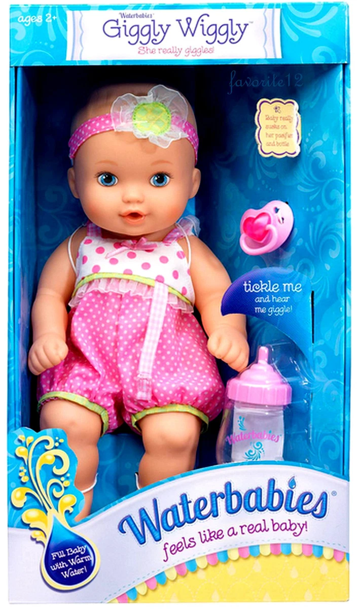 Baby doll filled store with water
