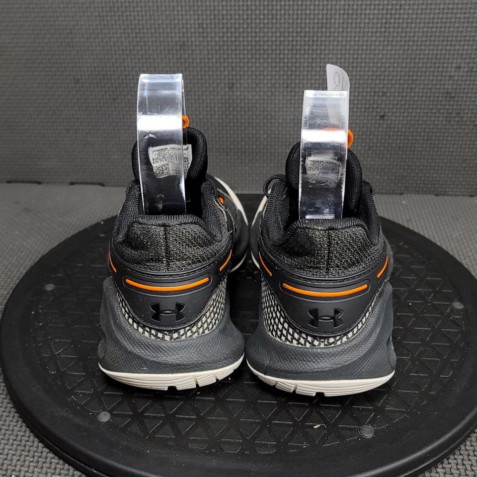 Under Armour SC 6 Basketball Shoes Toddler Sz 12 Gray Black Trainers Sneakers - Image 4 of 4