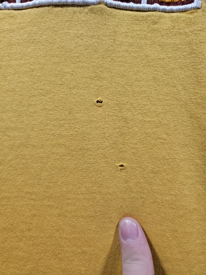 Camiseta USC Trojans Y2K Bordada Amarilla Envejecida Talla Grande ENVÍO RÁPIDO Foto 3 de 4