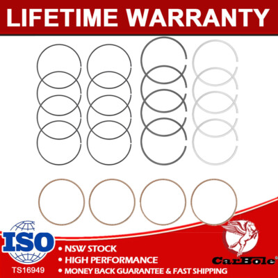 4X For AUDI A4 VW GLi GTi 2.0T 1.8T New Upgraded KOLBENSCHMIDT Piston Ring Sets