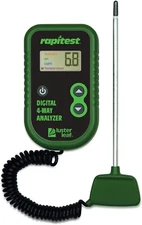 RAPITEST 4-1 DIGITAL pH THERMOMETER LIGHT GARDEN SOIL PLANT TEST TESTER 1885