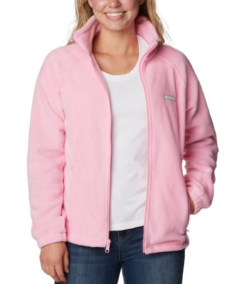 Columbia Women's Benton Springs Fleece Jacket, Pink | eBay