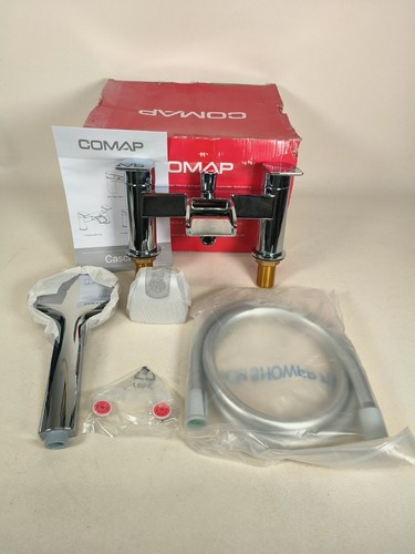 Francis Pegler Cascada Bath Shower Mixer Tap - Chrome 922029 - Picture 2 of 12