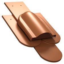 Flachlüfter für Doppeldeckung aus Biberschwanzziegel Dachlüfter Lüfterziegel