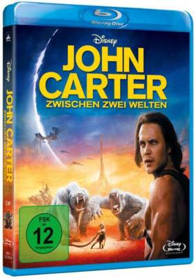 Blu-ray/ John Carter - Zwischen zwei Welten - von Walt Disney !! Topzustand !!