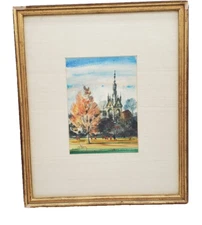 Ronald Olley Original Watercolor Painting,  SIGNED 