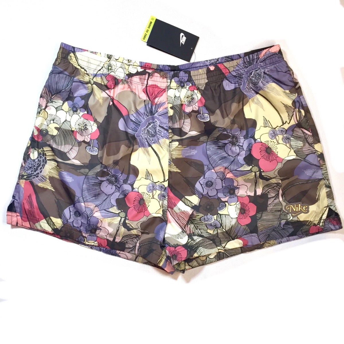 NIKE フローラル柄 スコート X S Nike Femme Women's Floral Shorts