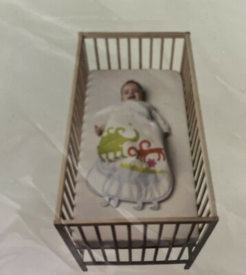 Ikea Baby Wearable Blanket Light Blue Sleeping Bag Sleep Sac Pomsig NEW 