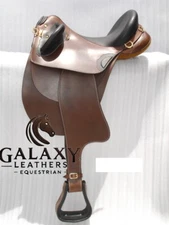 Australian Stock Leather Saddle 14" 15" 16" 17" 18" including girth & overgirth