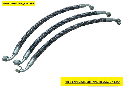 Jcb Circuit Hydraulic Hose 1/2 Bsp, Set Of 3 Pcs. (Part No. 613/46600)