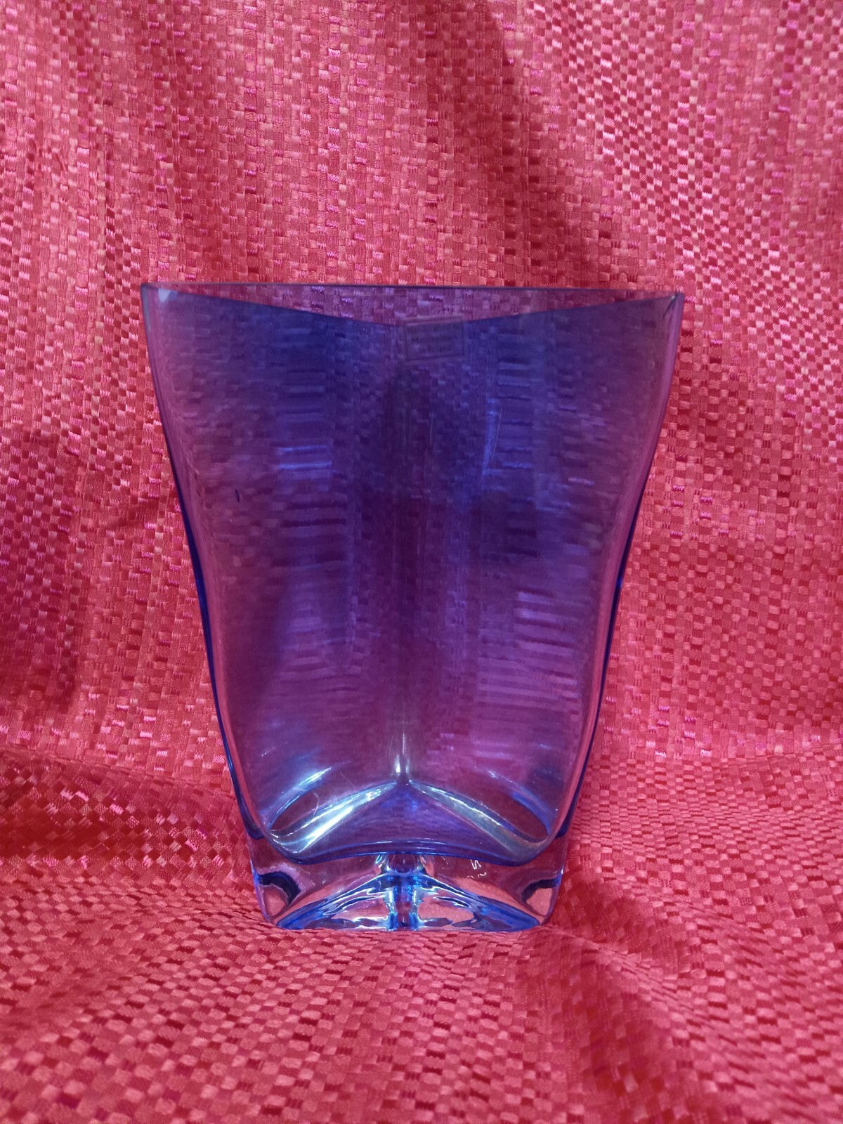Beautiful!!! Mouth Blown Glass Vase Made In Poland!!!!! eBay