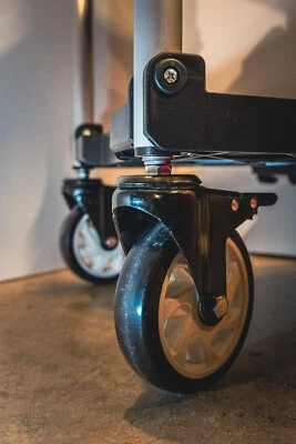 Olympia Tools 85-188 Utility Cart CASTER HUB MOD for aftermarket wheels (2pcs)