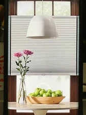 Real Simple Solutions: Cordless Top Down Bottom Up Cellular 24x72 in white