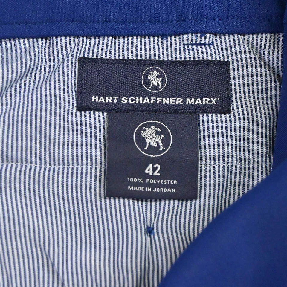 Shorts de golfe Hart Schaffner Marx 42 x 9" azul royal Tech Wicking - Imagem 3 de 4