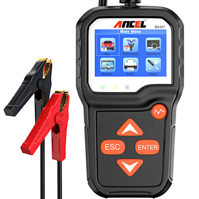 Ancel BA301 12V Car Automotive Load Battery Tester Digital Analyzer Test Tool US