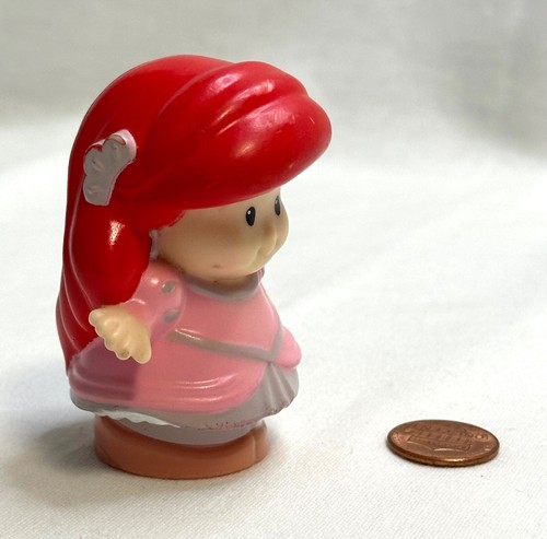 Little People Disney Principessa Ariel Sirenetta Figura di Ricambio Vestito Rosa - Foto 4 di 6