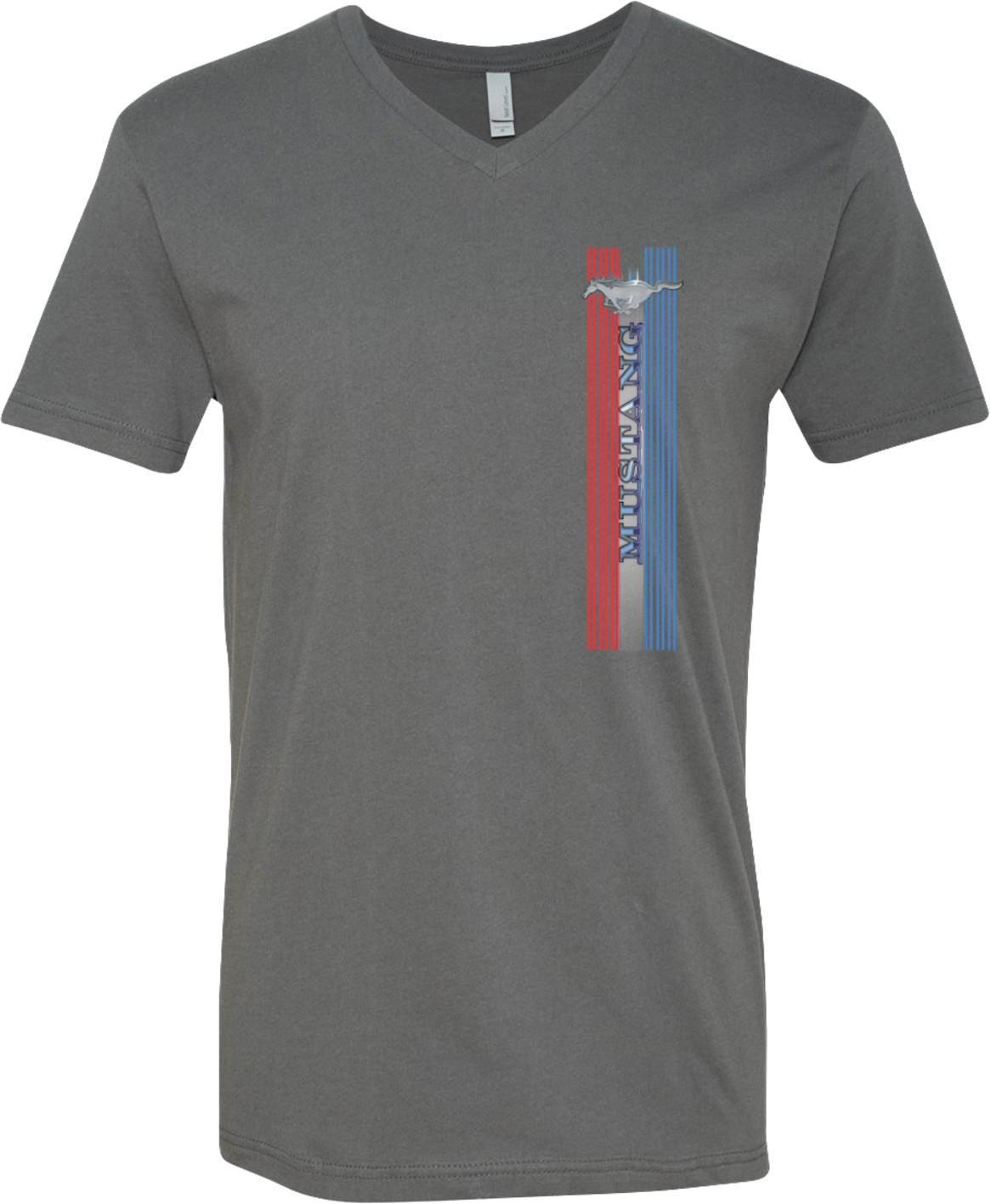 Acquista Cool Shirts T shirt Ford Mustang logo pony tri barra scollo a V