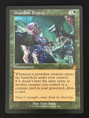 1x MTG Guardian Project (Retro Frame) - Ravnica Remastered (RVR) #349 - Magic