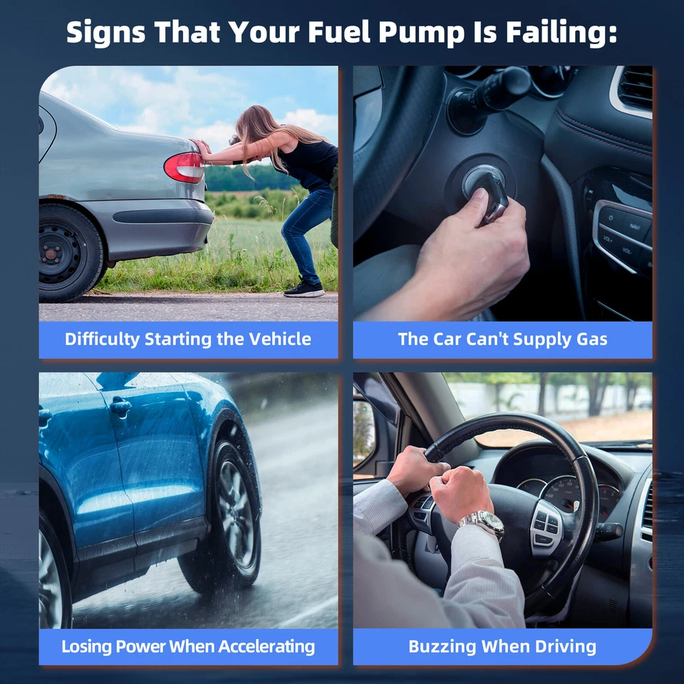 Conjunto de bomba de combustible para Chevrolet S10 GMC Sonoma V6 4,3 L 1997 2000 2001-2002 Foto 3 de 4