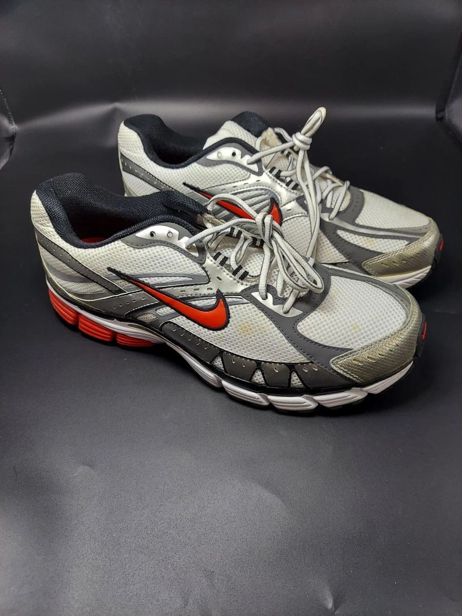 Nike Air Zoom Men's 13 Structure Triax 12 White Red Gray | eBay